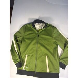 Sunice XXL Full Zip Fleece Jacket Green Golf Athletic Track Jacket Mens 2XL